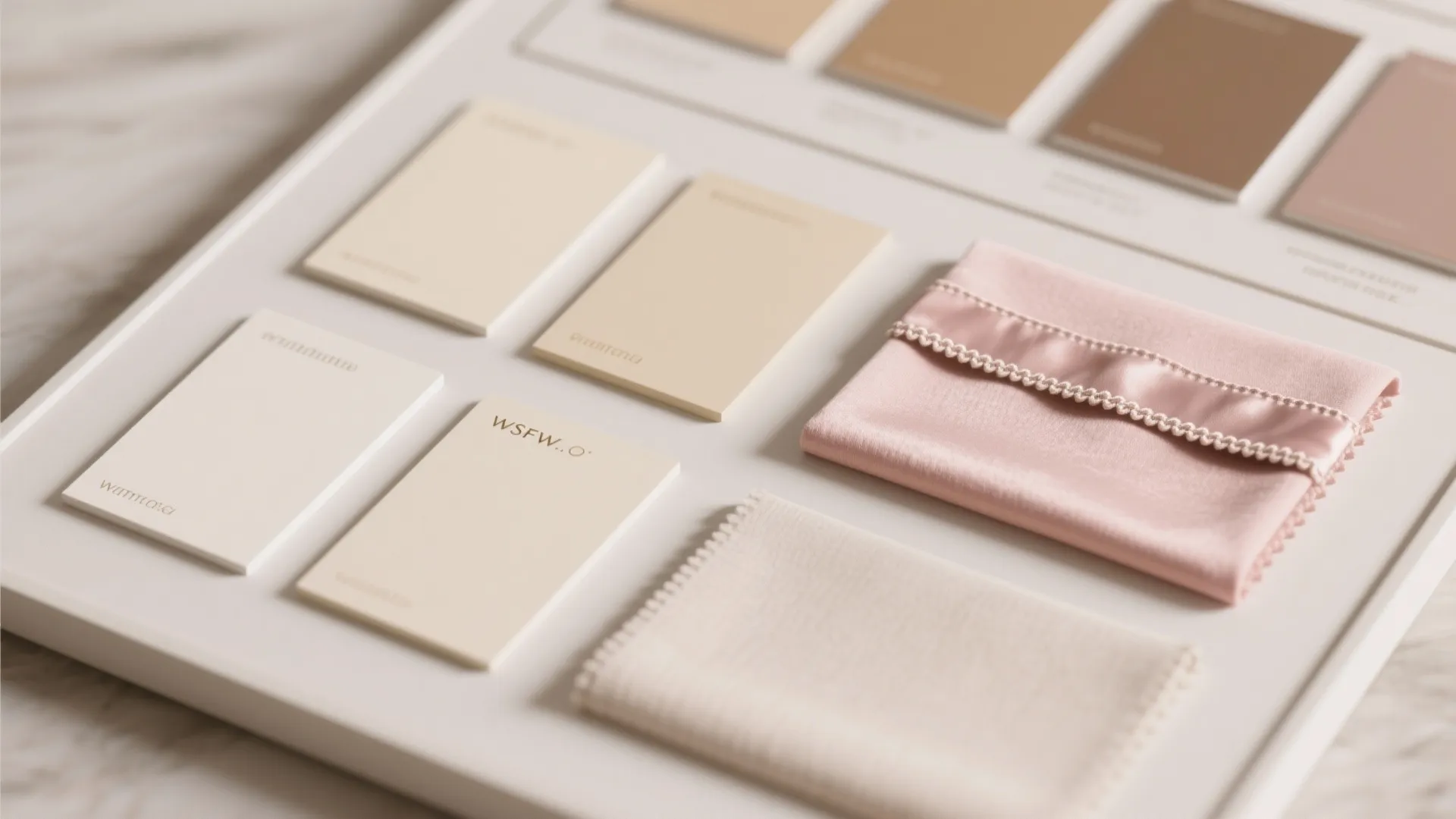3) Sugared neutrals + one dessert hue