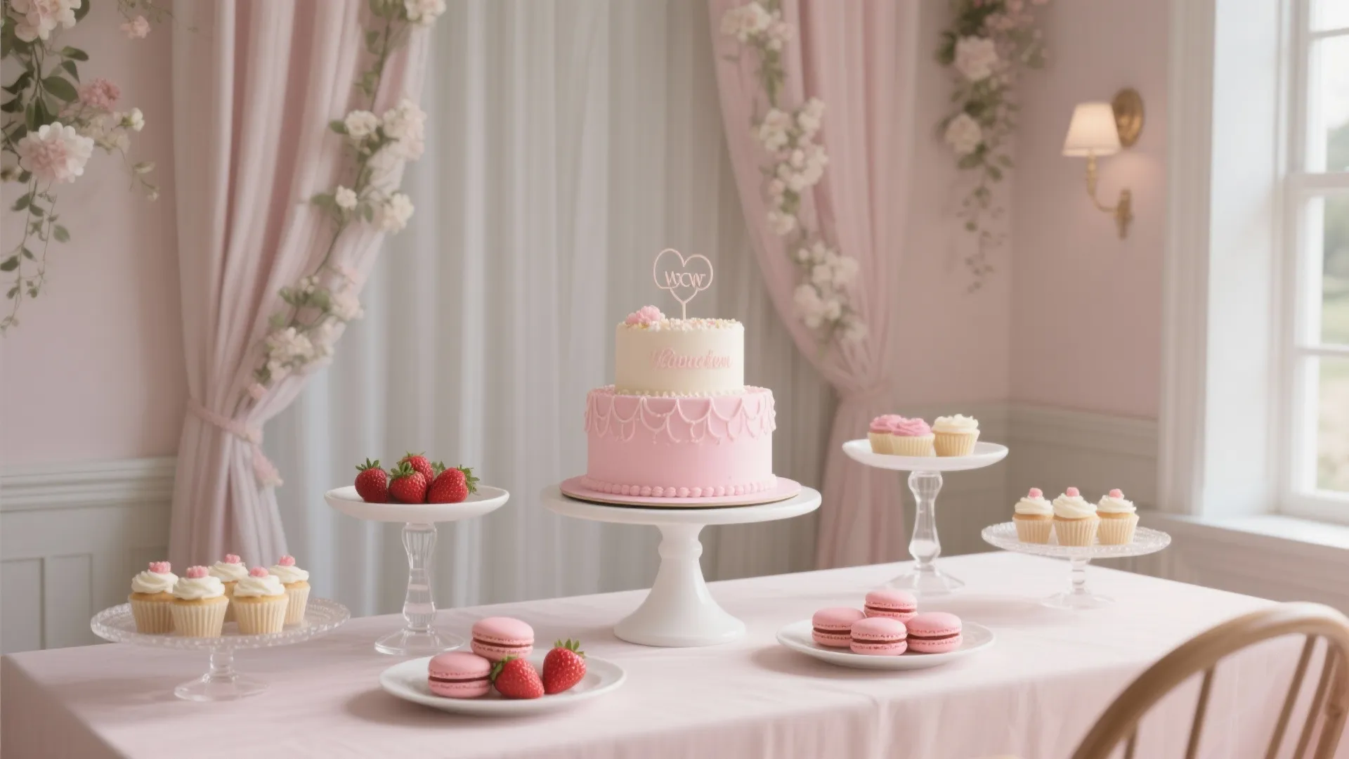 Dessert Table Styling with Height, Texture, and Backdrop