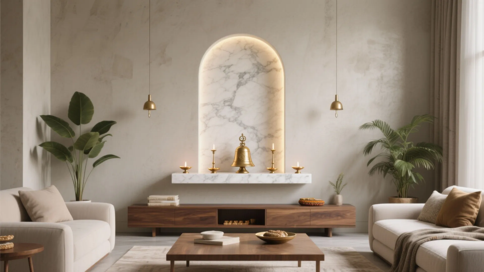 5 Smart Ideas for Devghar Design in Hall: Small space, big spirit: my proven, stylish, and safe ways to fit a soulful devghar into your living room without clutter or compromise