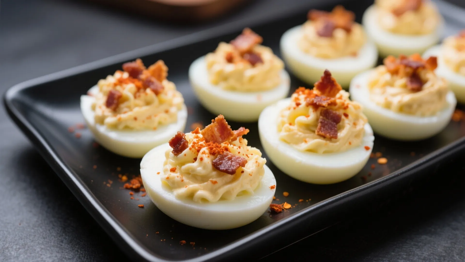 8. Deviled Eggs with a Twist