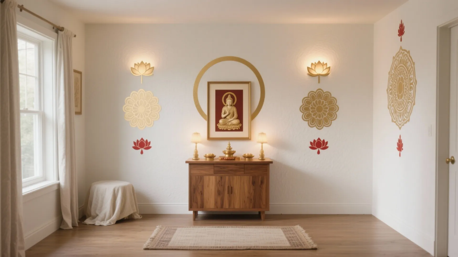 Wall Stickers for Pooja Room: Transform Your Sacred Space Instantly