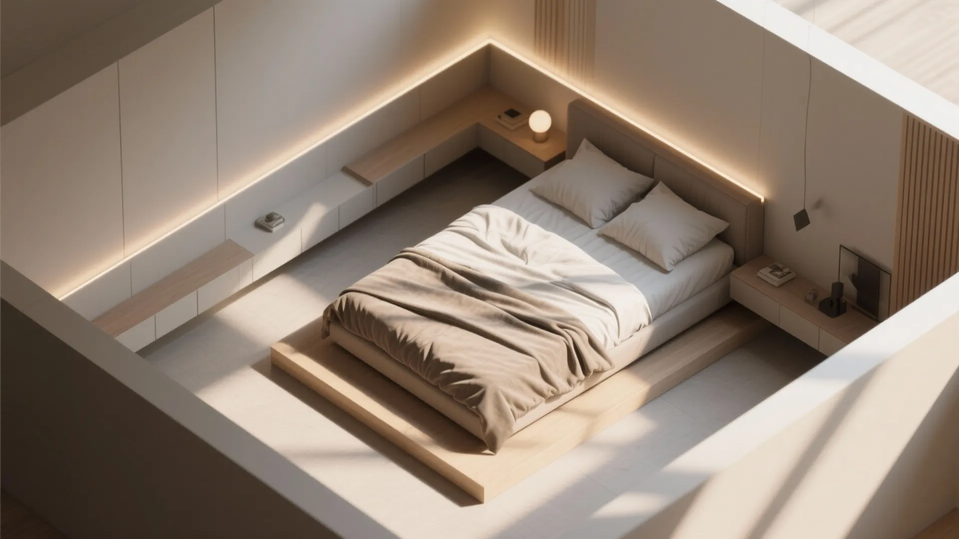 2. Diagonal bed placement for dynamic flow