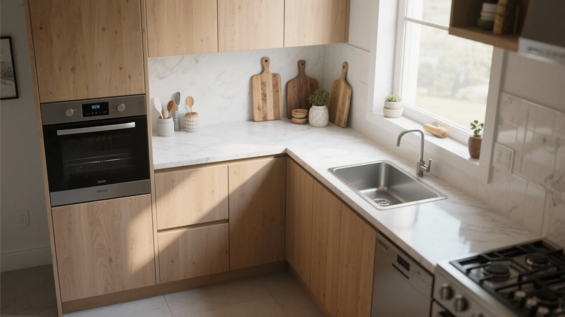 2. Diagonal corner base cabinet