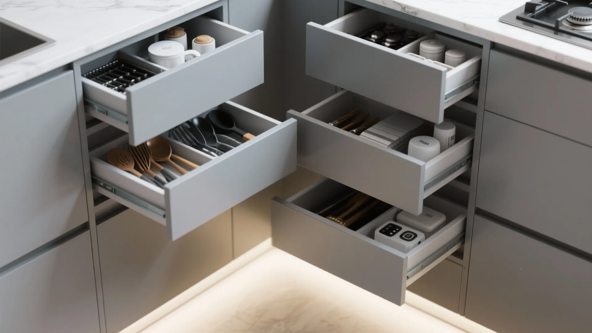 Diagonal Drawers