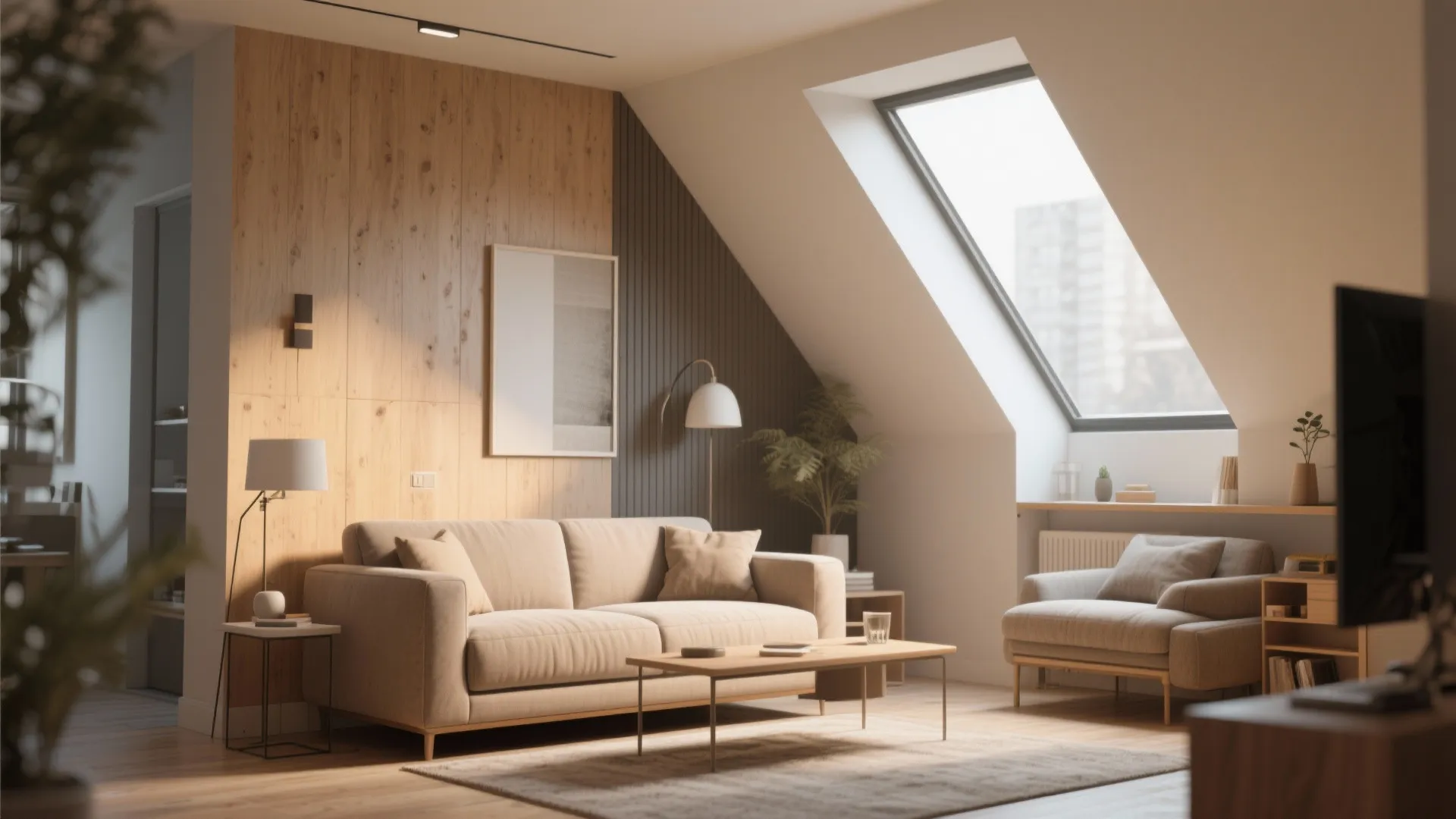 Diagonal Furniture Placement