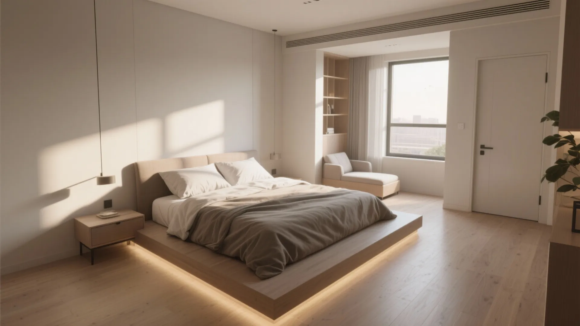 4. Diagonal placement or corner-first layout