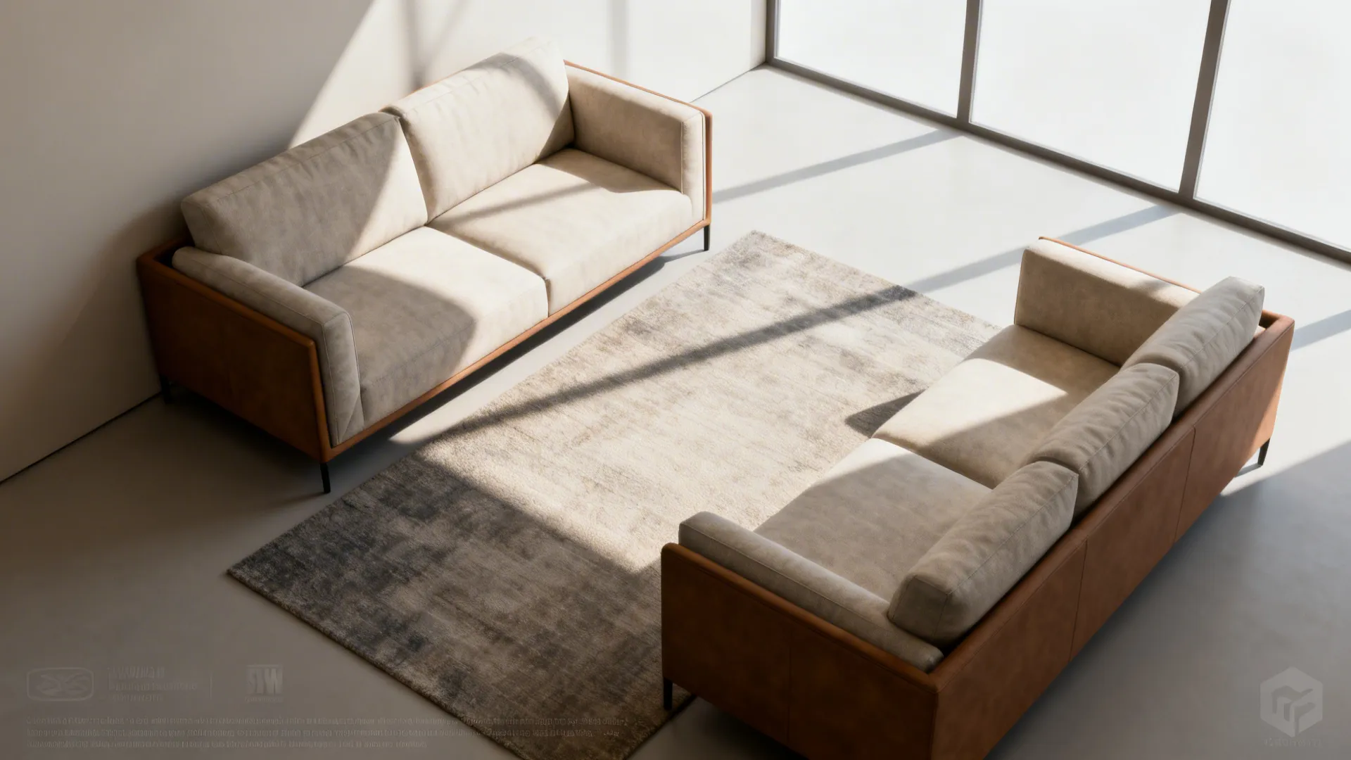 4. Diagonal Placement for Visual Space