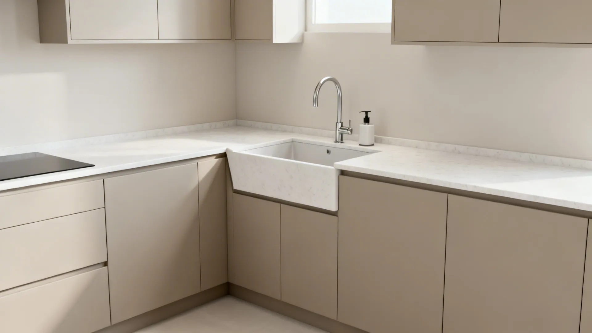 4) Corner mastery: diagonal sink or blind corner pull-outs