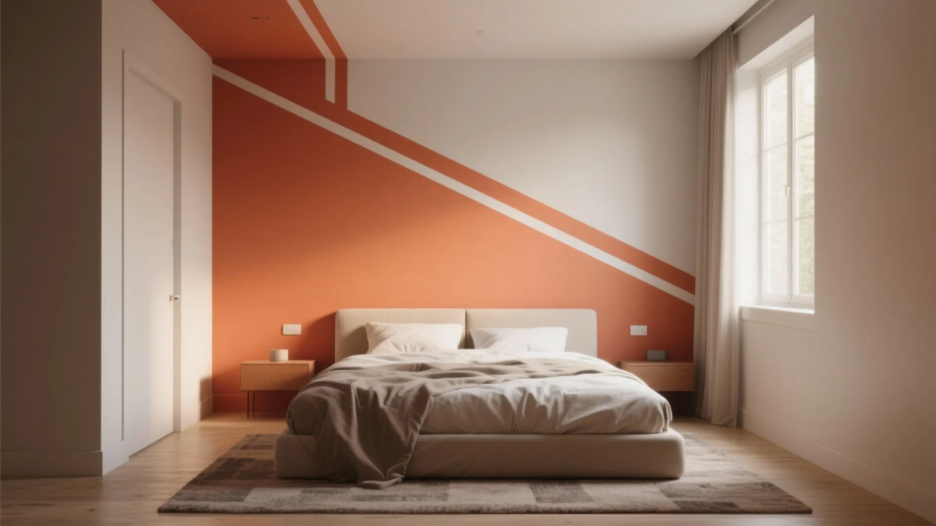 3. Diagonal slice accent