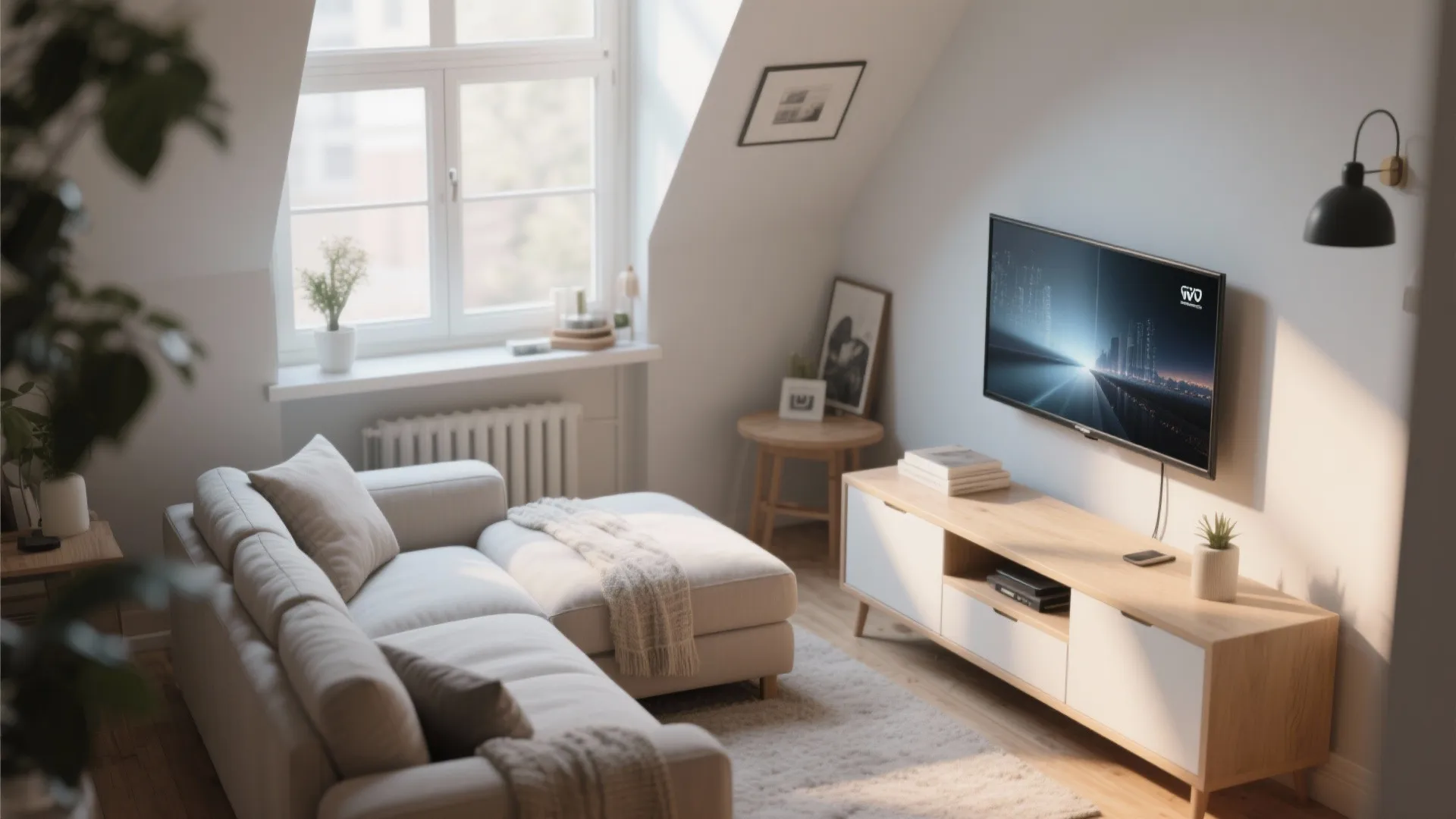 Diagonal Furniture Placement