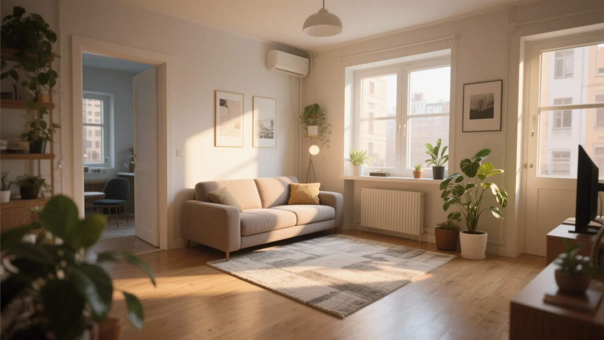 1. Diagonal Sofa Placement