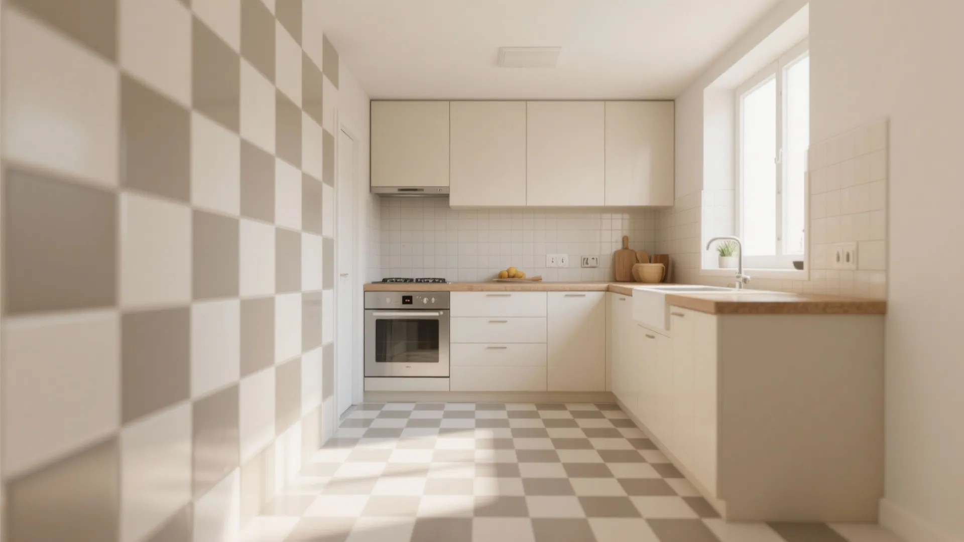 9. Diagonal Laid Tiles for Optical Space