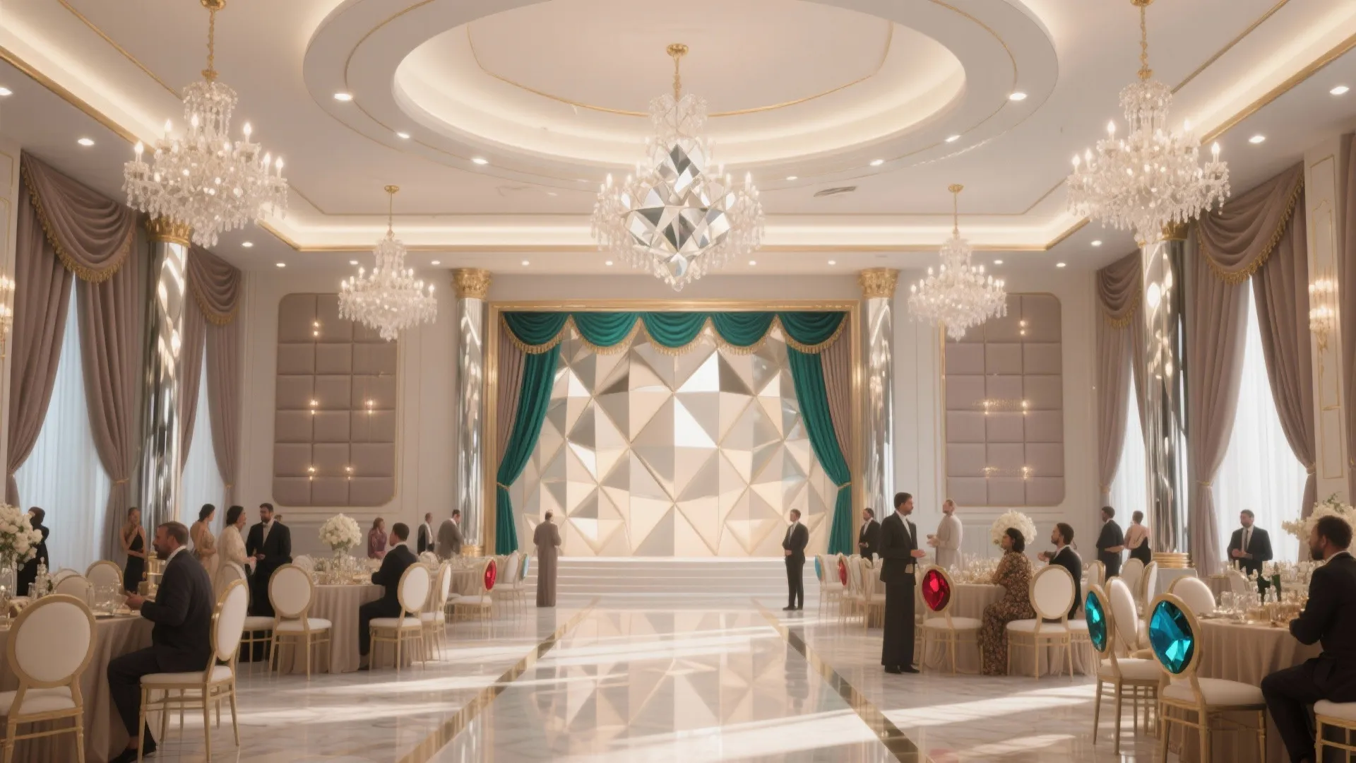 Diamond Shadi Hall Design Ideas for Stunning Events