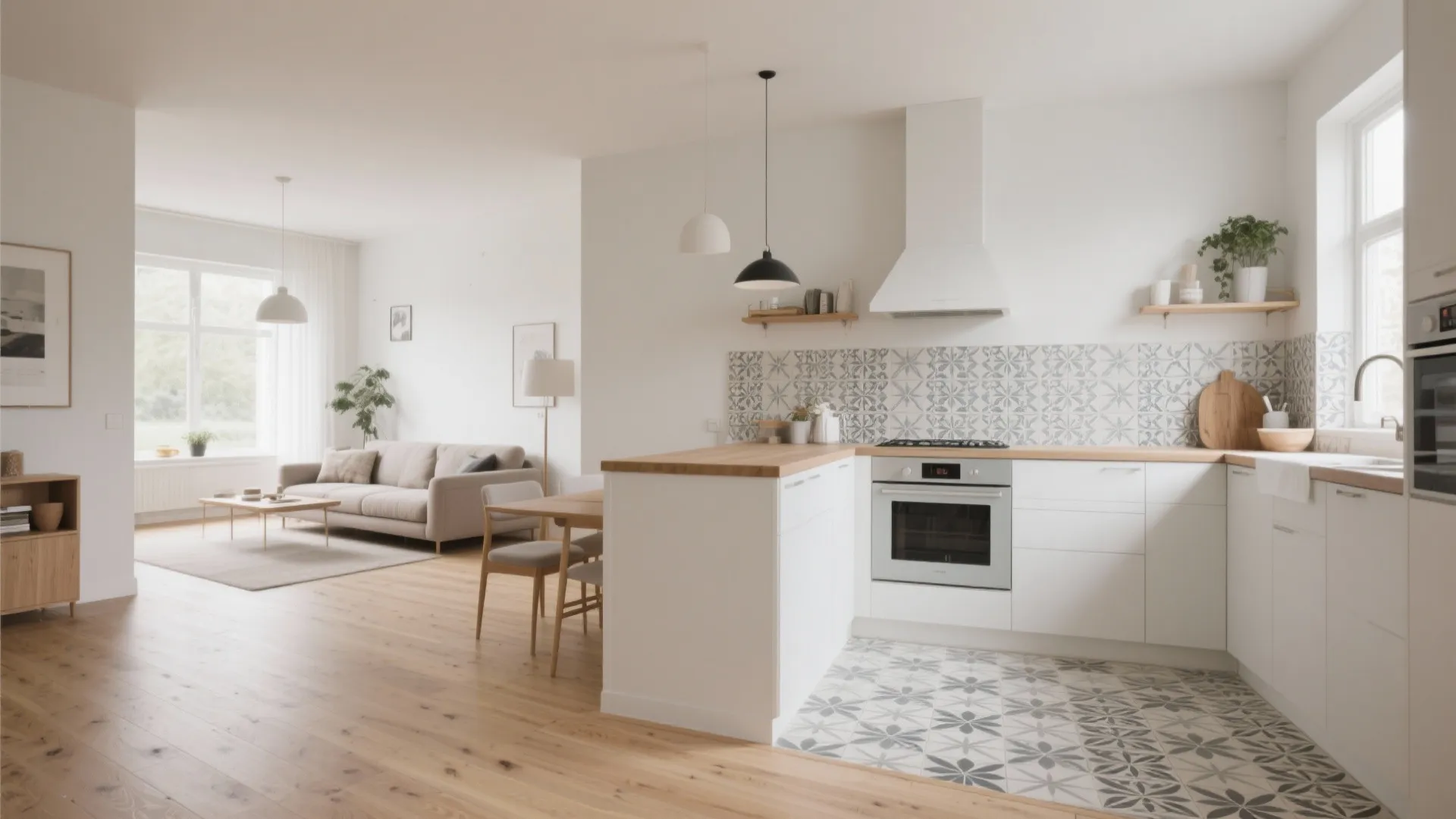 6. Different Flooring Zones