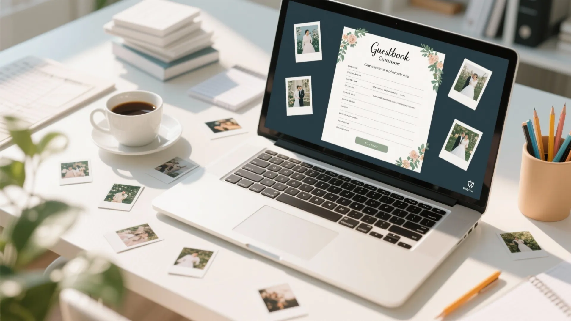 10. Digital Guestbook