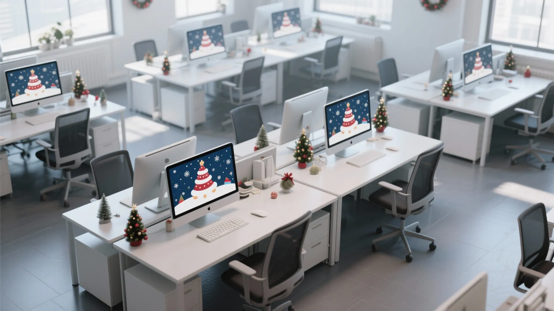 10. Digital Holiday Screen Savers