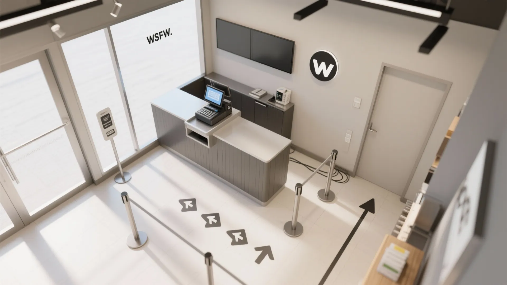 Digital Menu Board & Clear Wayfinding