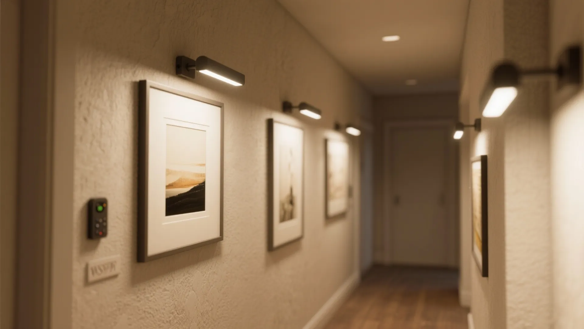 1. Dimmable Picture Wall Lighting