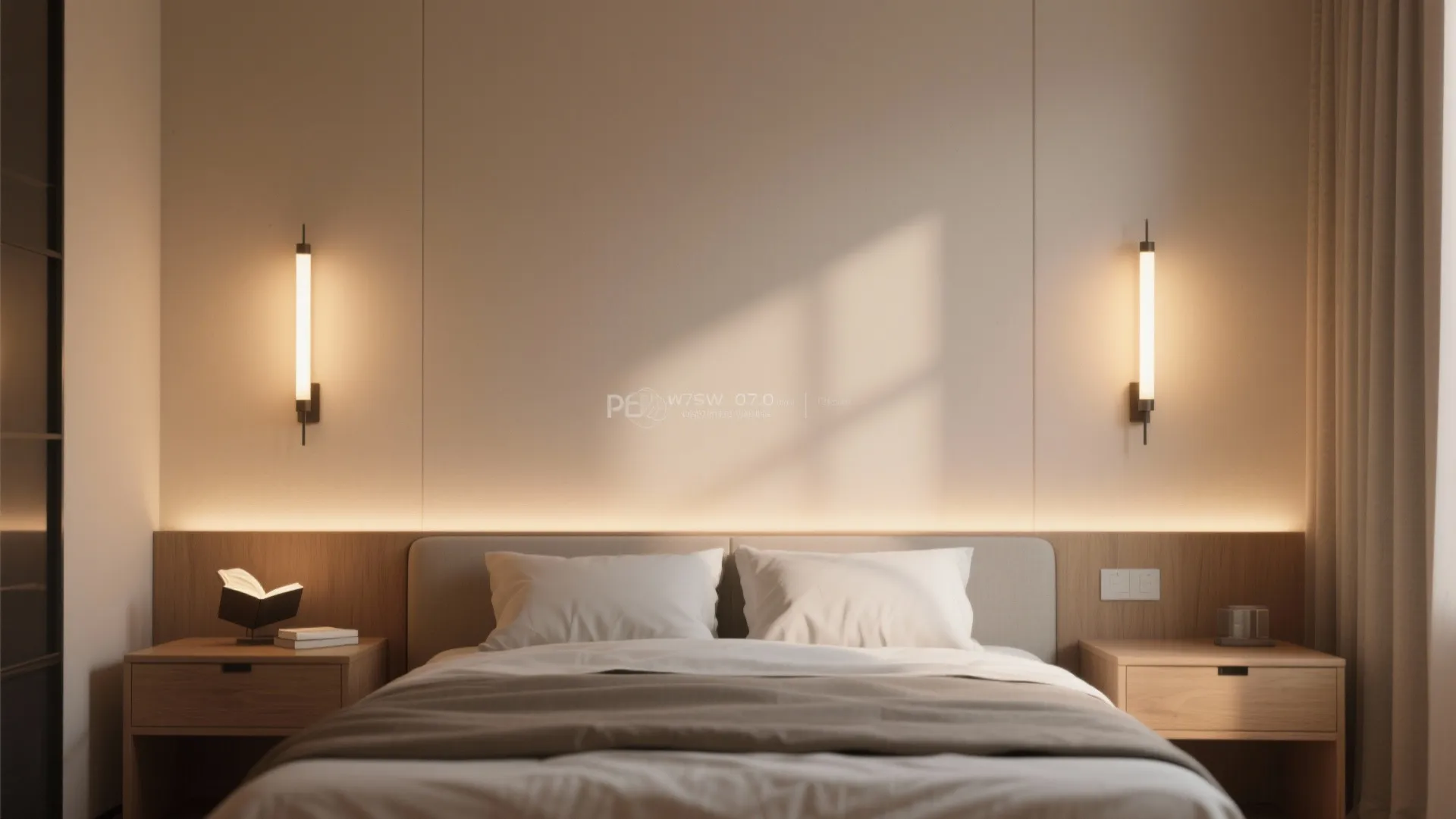 Soft, dimmable sconces with layered control
