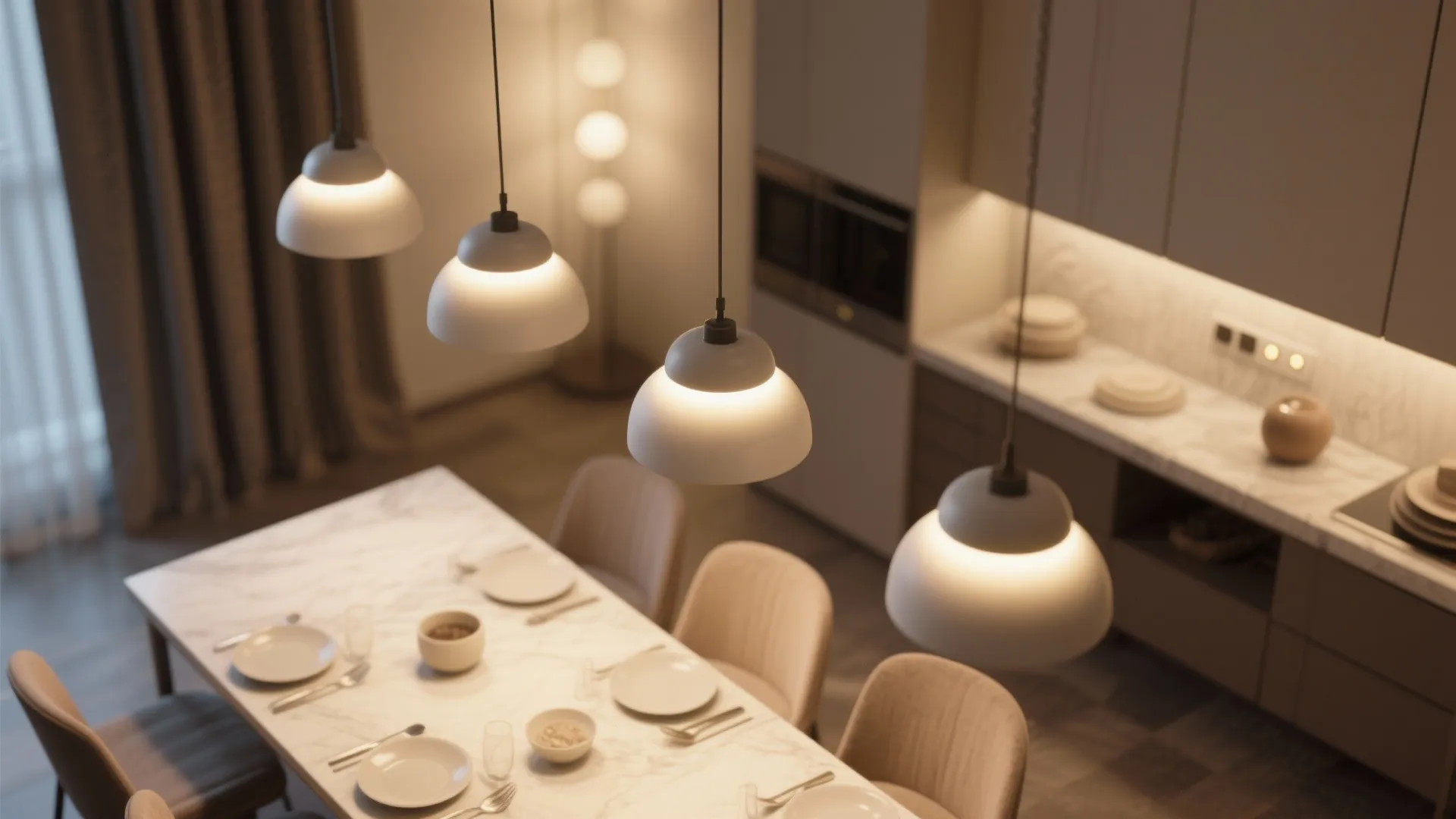 2. Dimmer-Controlled Fixtures