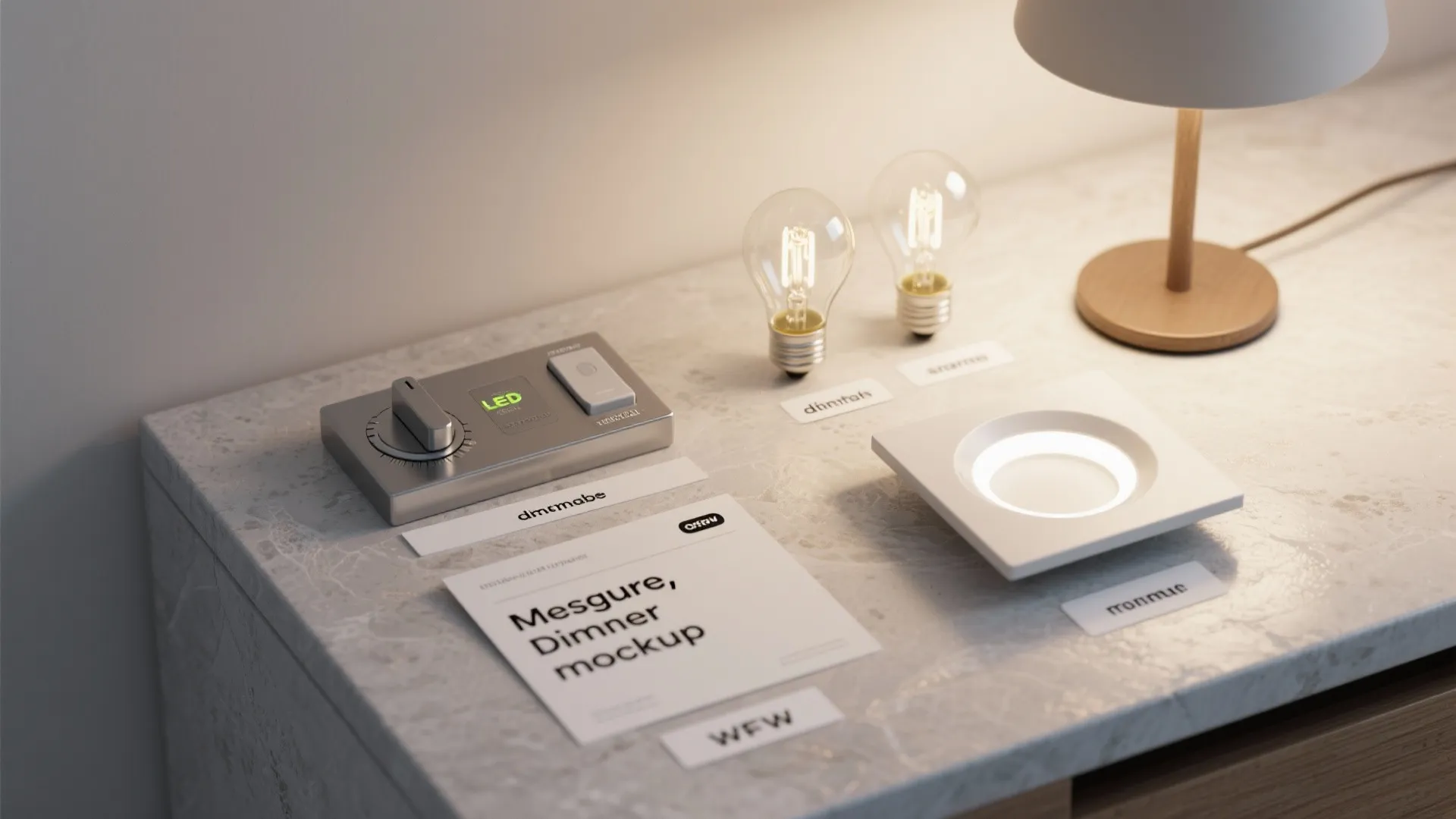 5. Consider function: dimmers, layers, and task lighting