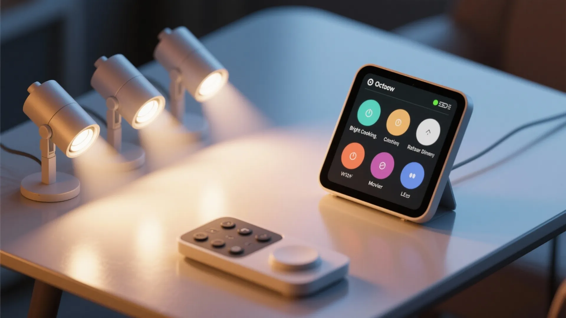 4. Dimmer scenes for flexible atmospheres