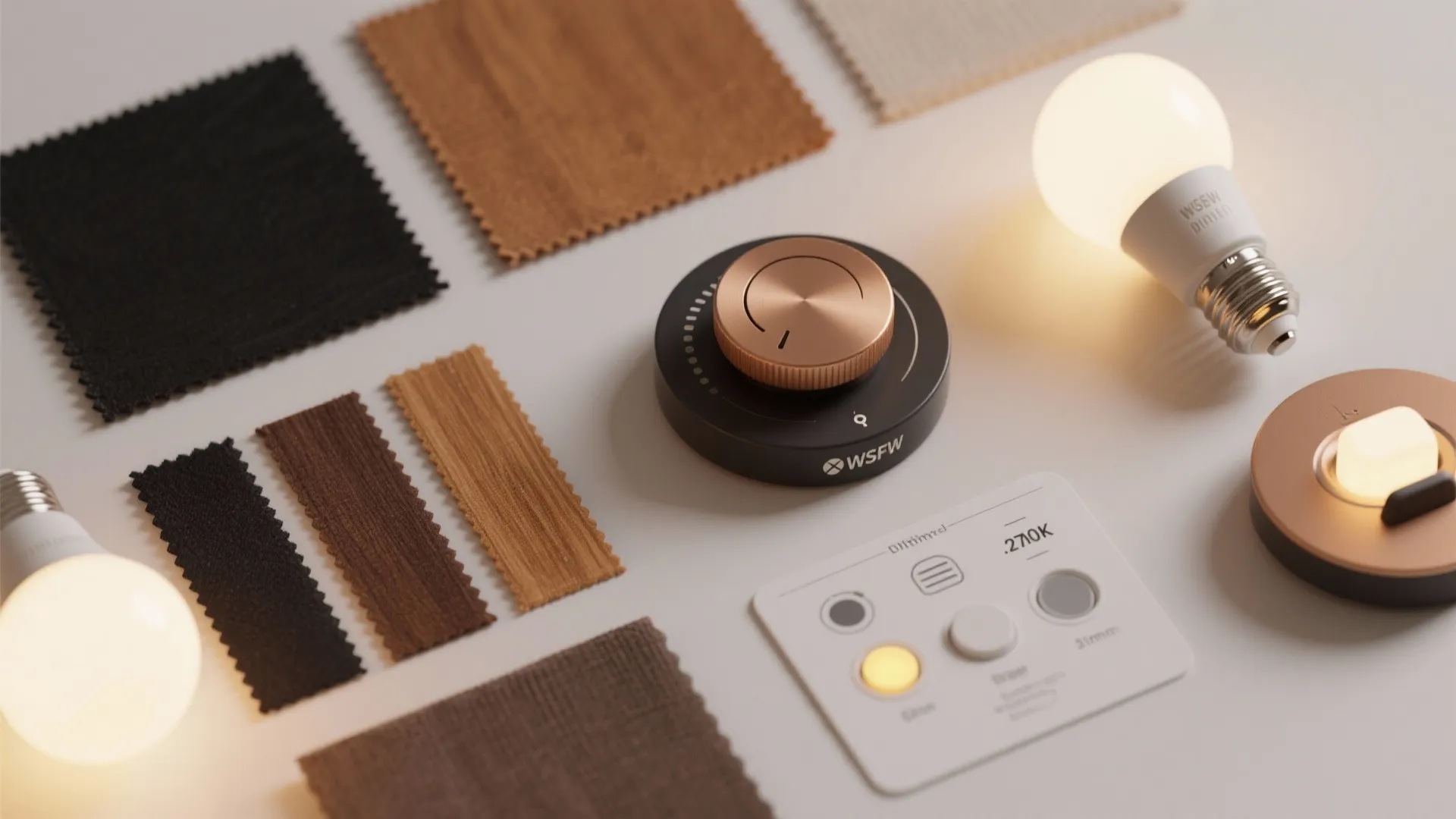 5. Dimmer control and warm color temperatures