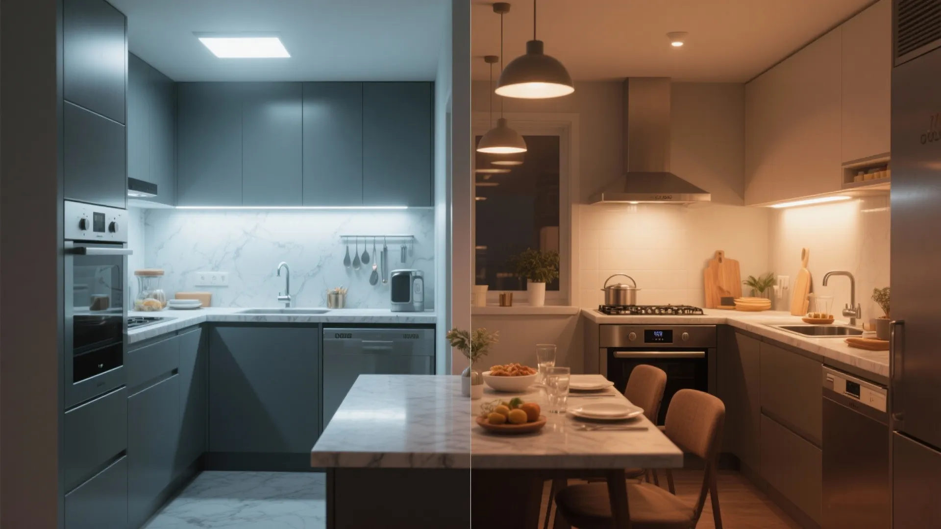 5. Smart dimming and color temperature control
