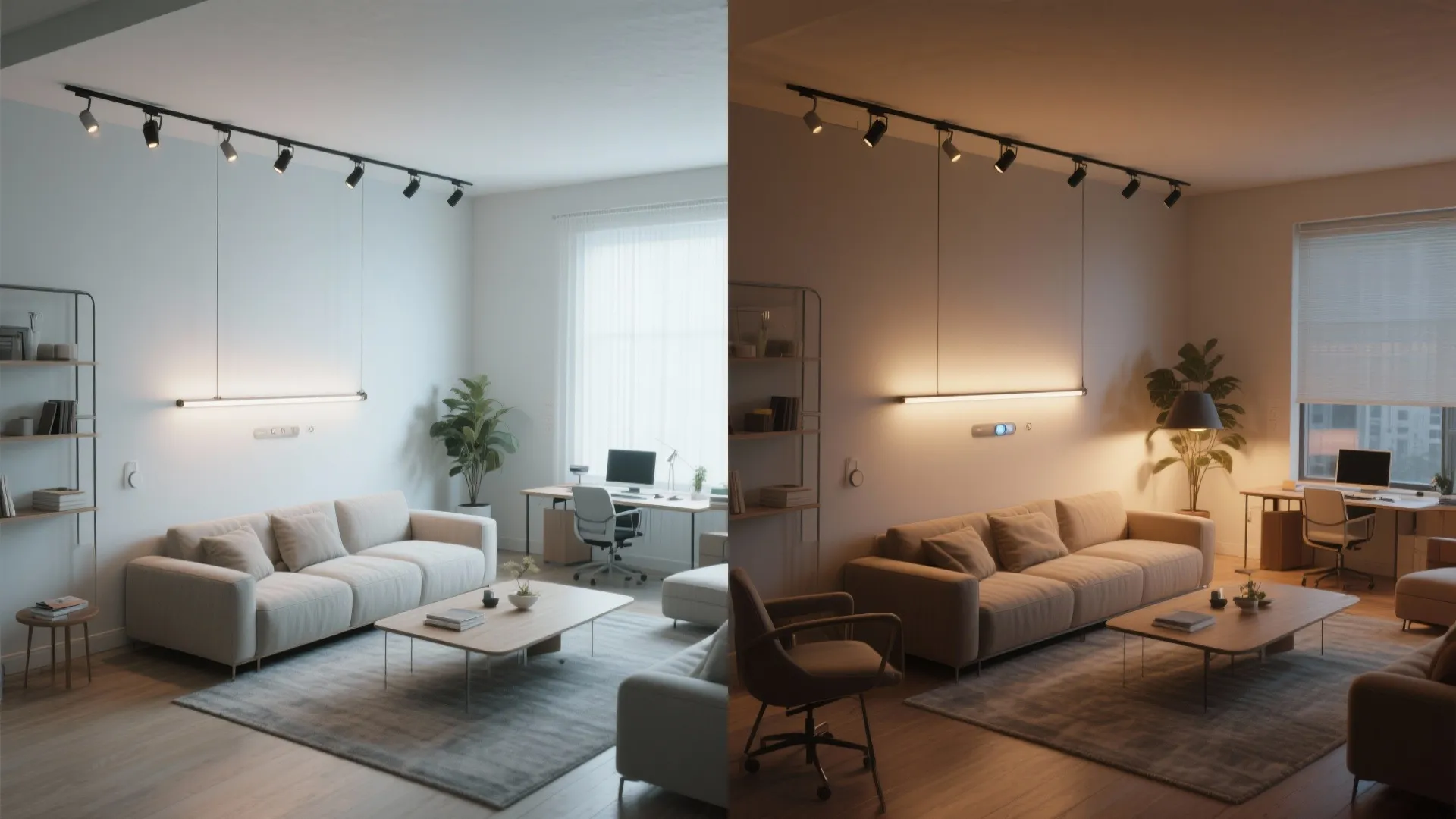 5. Combine with dimming for multi-use rooms