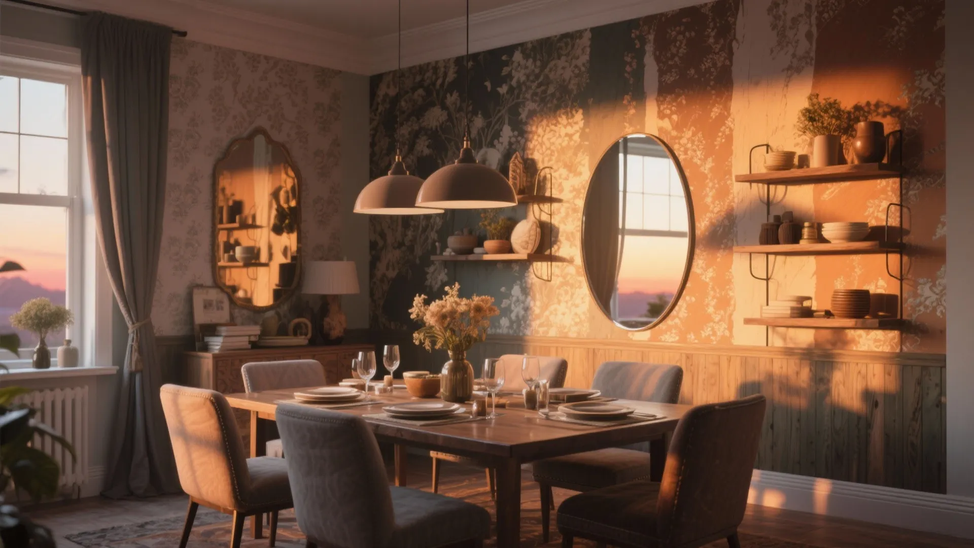 10 Accent Wall Ideas for Your Dining Room: Creative ways to transform your dining space with stunning accent walls