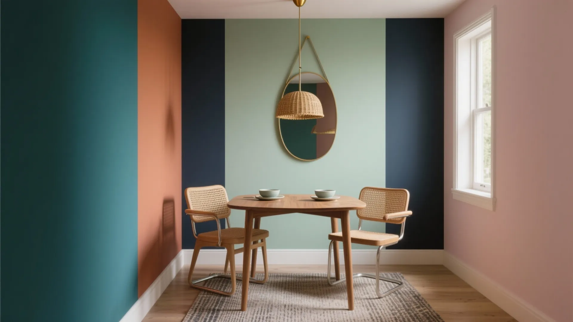 5 Dining Room Accent Wall Colors That Transform Small Spaces: Creative, practical accent wall ideas from a senior interior designer to make your dining area sing