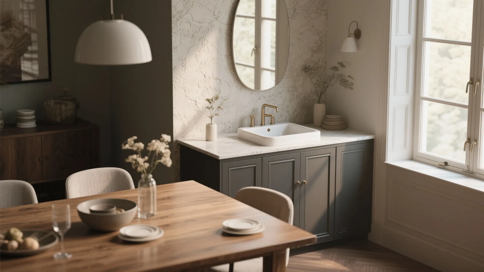 5 Table Top Wash Basin Designs for Dining Rooms: Smart and Stylish Basin Ideas to Elevate Your Dining Space