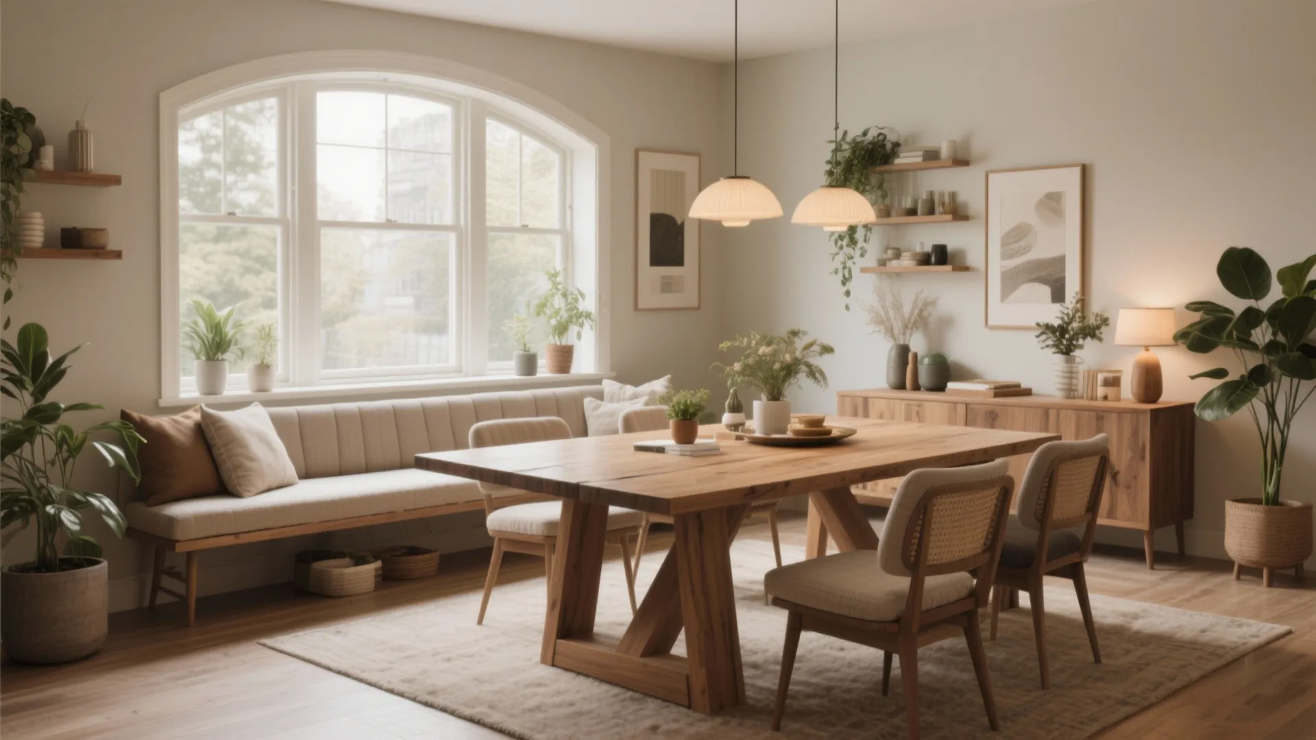 5 Bay Window Ideas for Your Dining Room: How I Turned a Bay Window Into the Star of My Dining Space