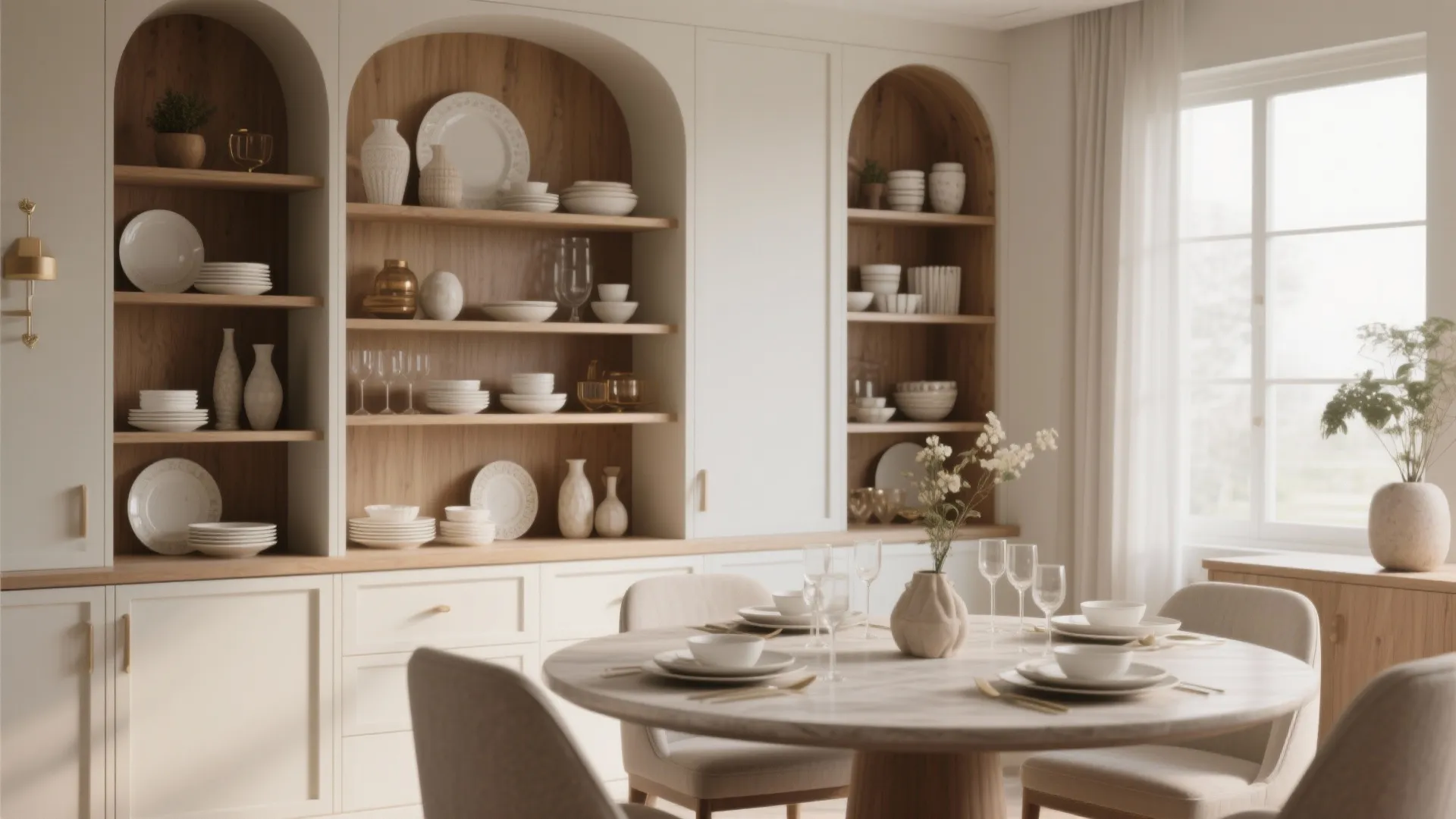 2. Built-in Shelving