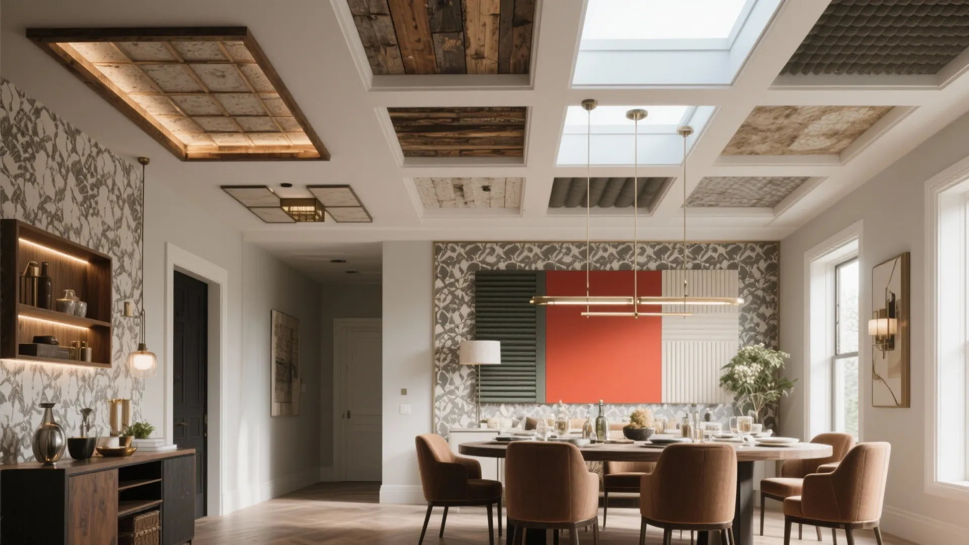 10 Dining Room Ceiling Design Ideas: Transform Your Dining Space with These Designer-Approved Ceiling Inspirations