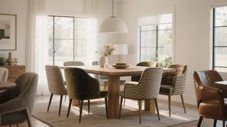 5 Dining Room Chair Fabric Ideas