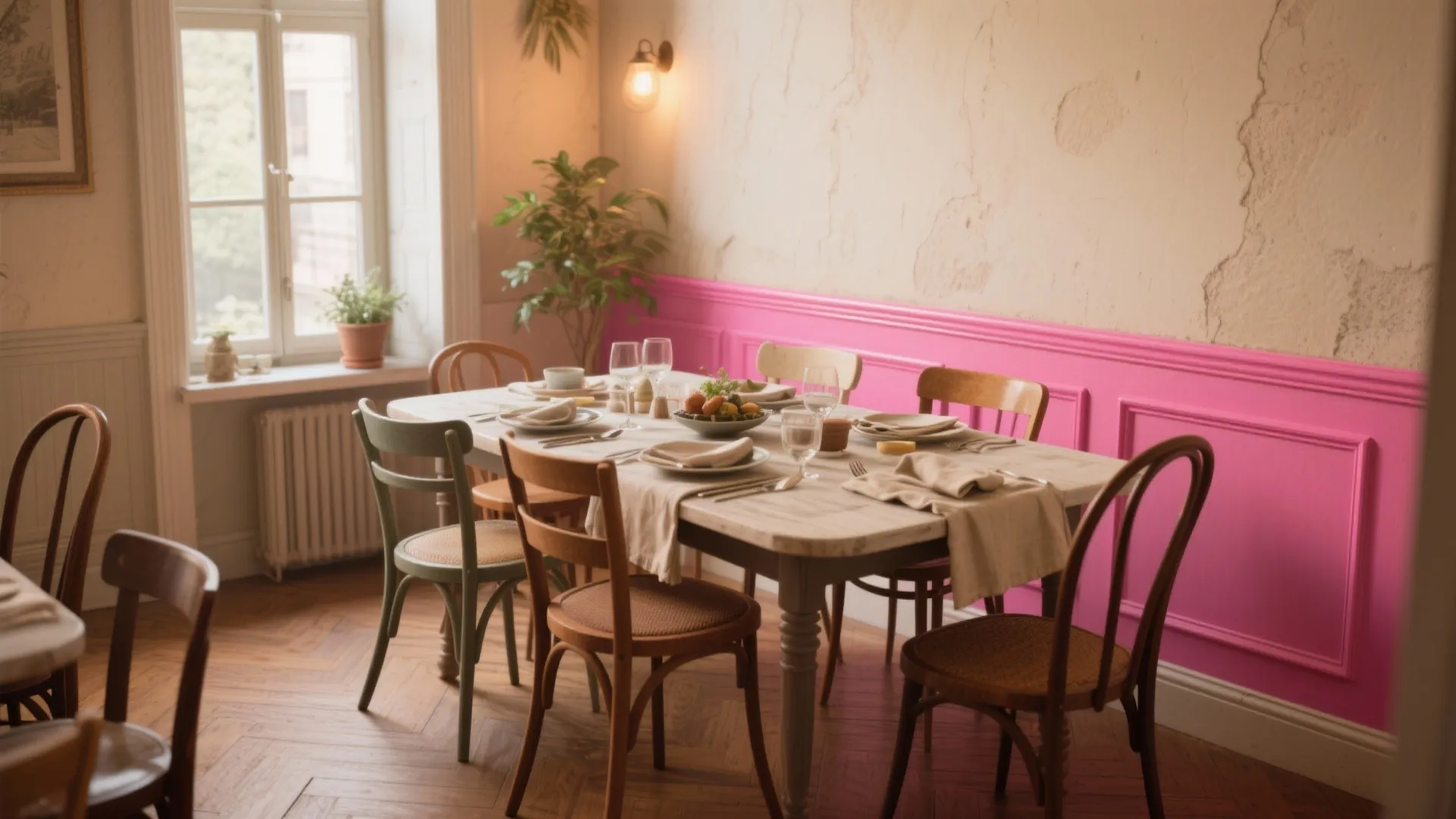 5 Dining Room Paint Ideas with Chair Rail: Creative chair rail paint combinations to elevate small and large dining rooms