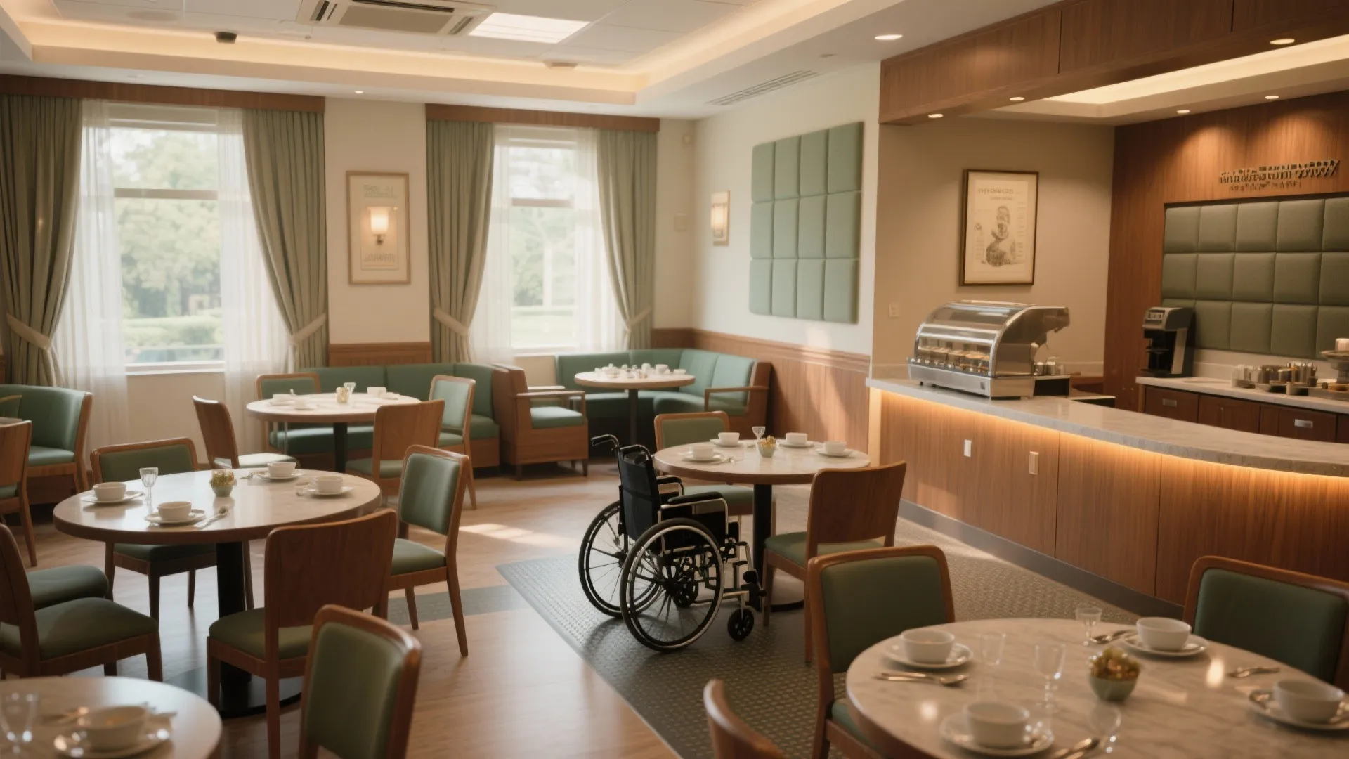 Dignified Kitchens and Dining For Assisted Living