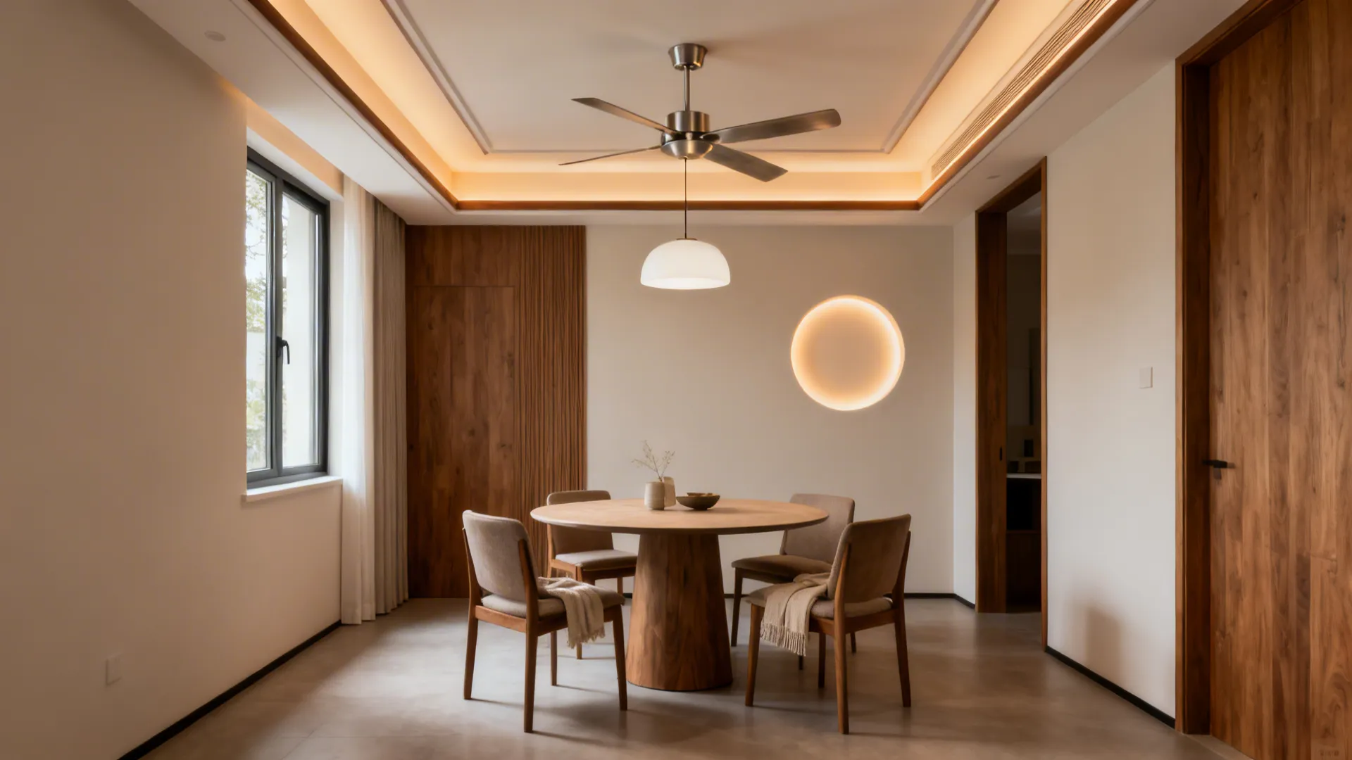 5 False Ceiling Designs for Dining Rooms with Fans