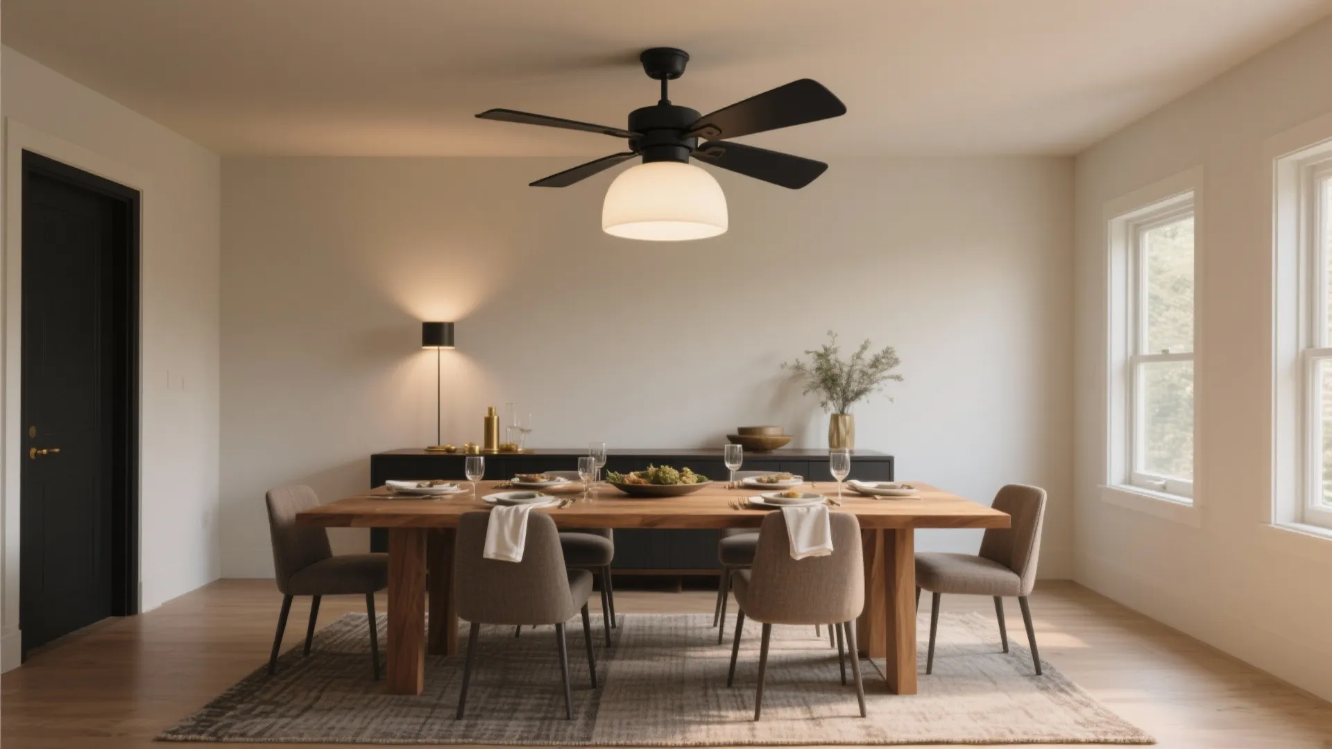 Dining Room Fan Design Tips for Comfort and Style