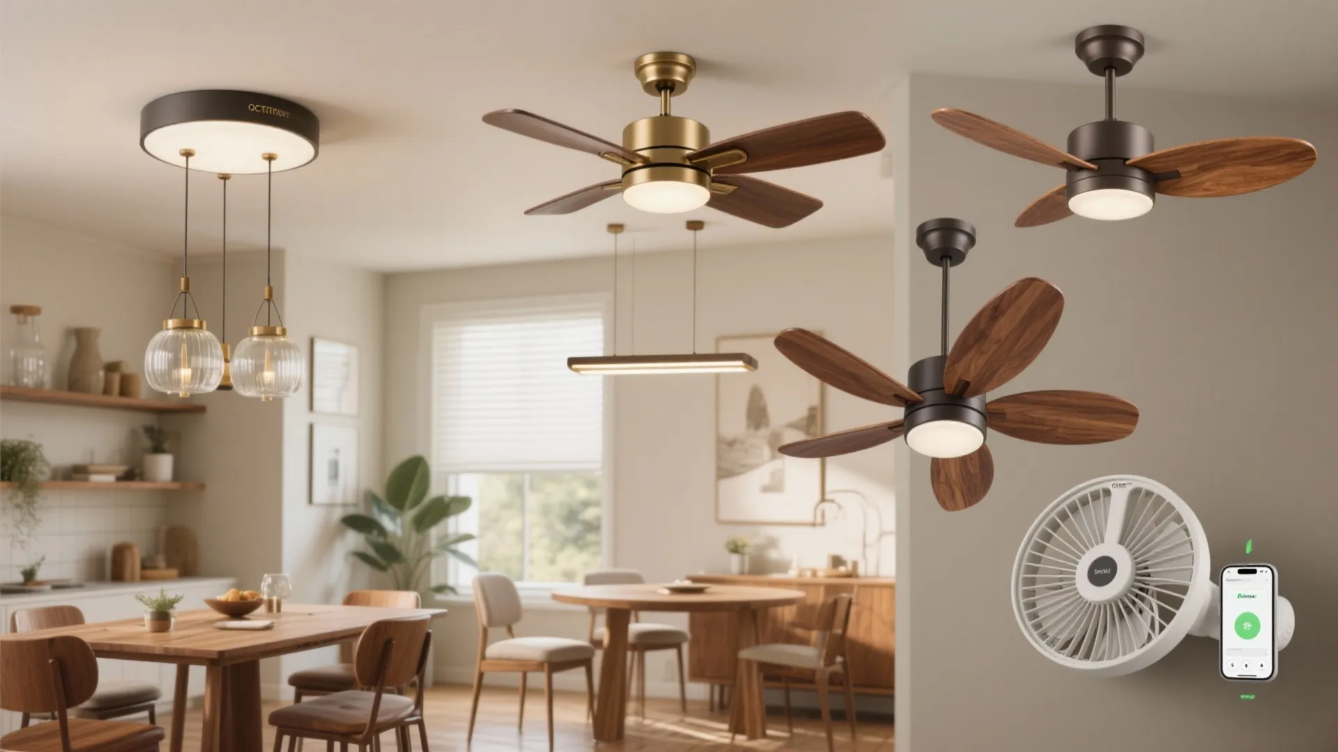 Dining Room Ceiling Fan Ideas: 5 Stylish Picks: Creative, practical and budget-aware ceiling fan ideas for every dining room