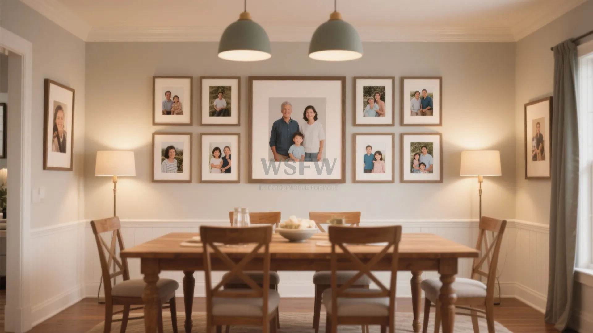 Gallery Wall with Personal Art