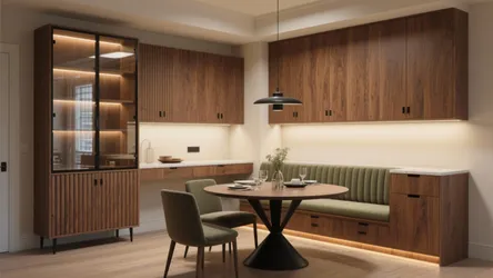 5 Dining Hall Cupboards Designs That Maximize Space