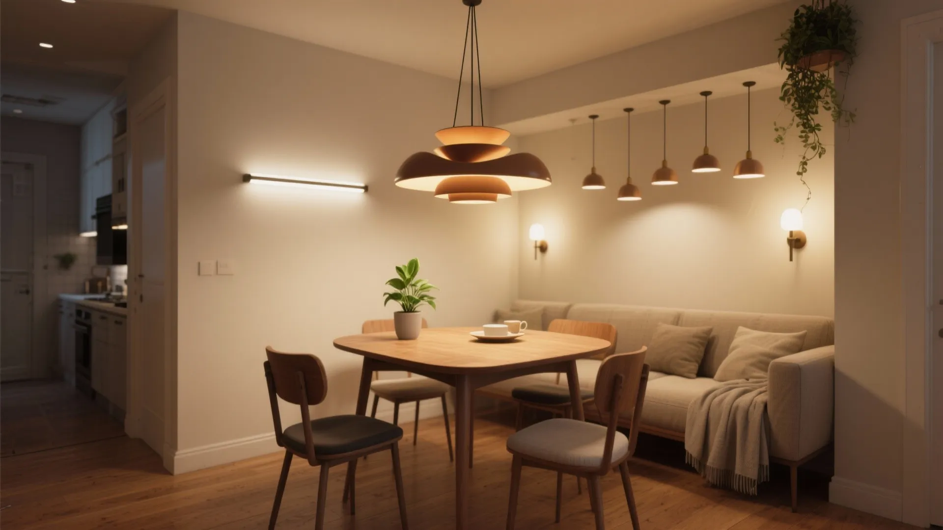 5 Dining Room Light Fixture Ideas: Small-space lighting ideas that make dining rooms feel larger and cozier