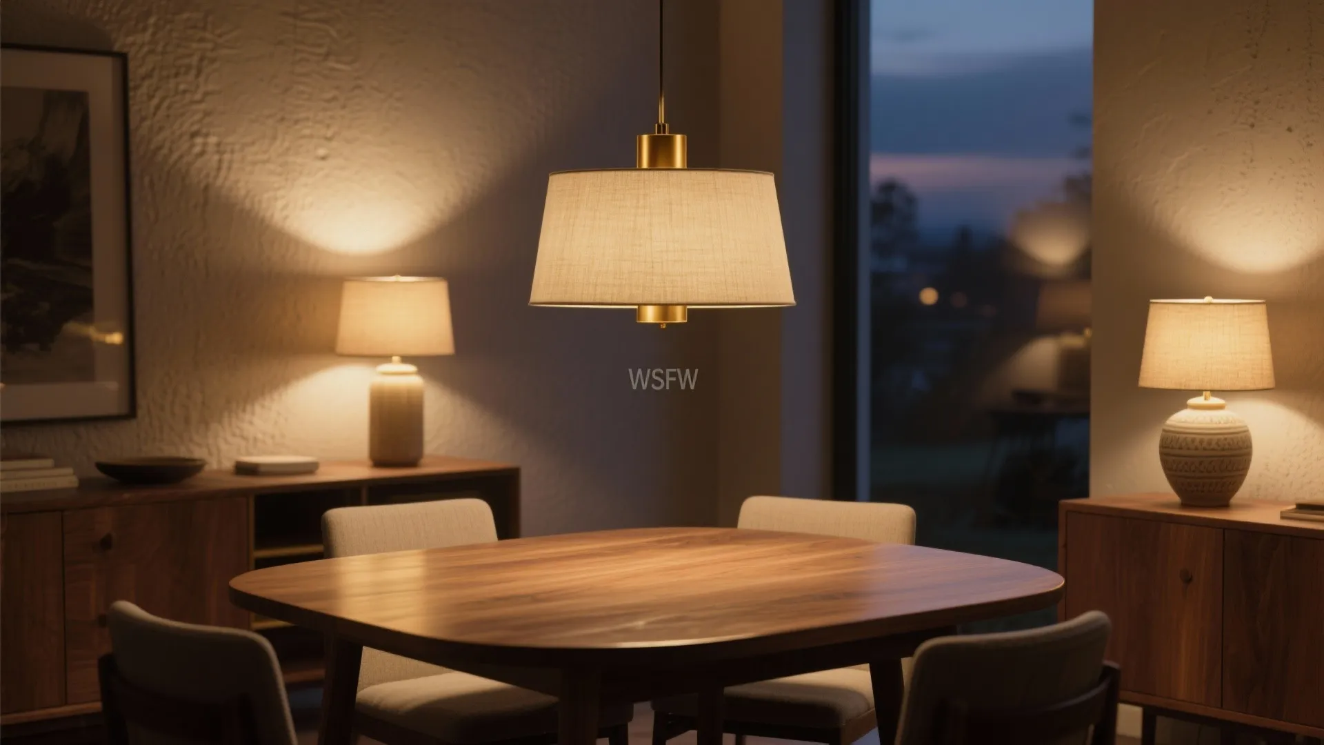 Layered, Dimmable Lighting for Mood and Function