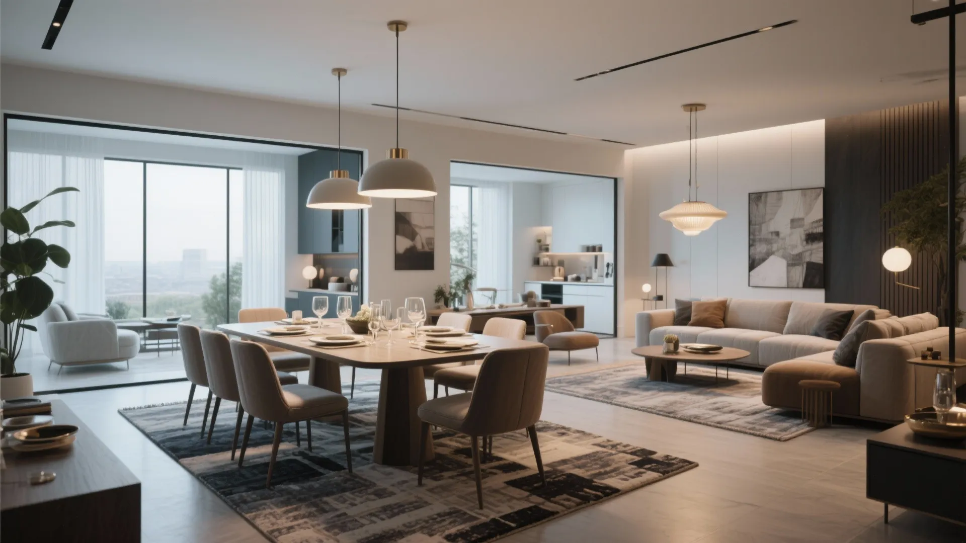 9. Dining-Living Hybrid