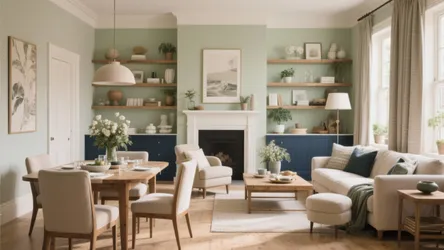 10 Dining Room & Living Room Paint Ideas