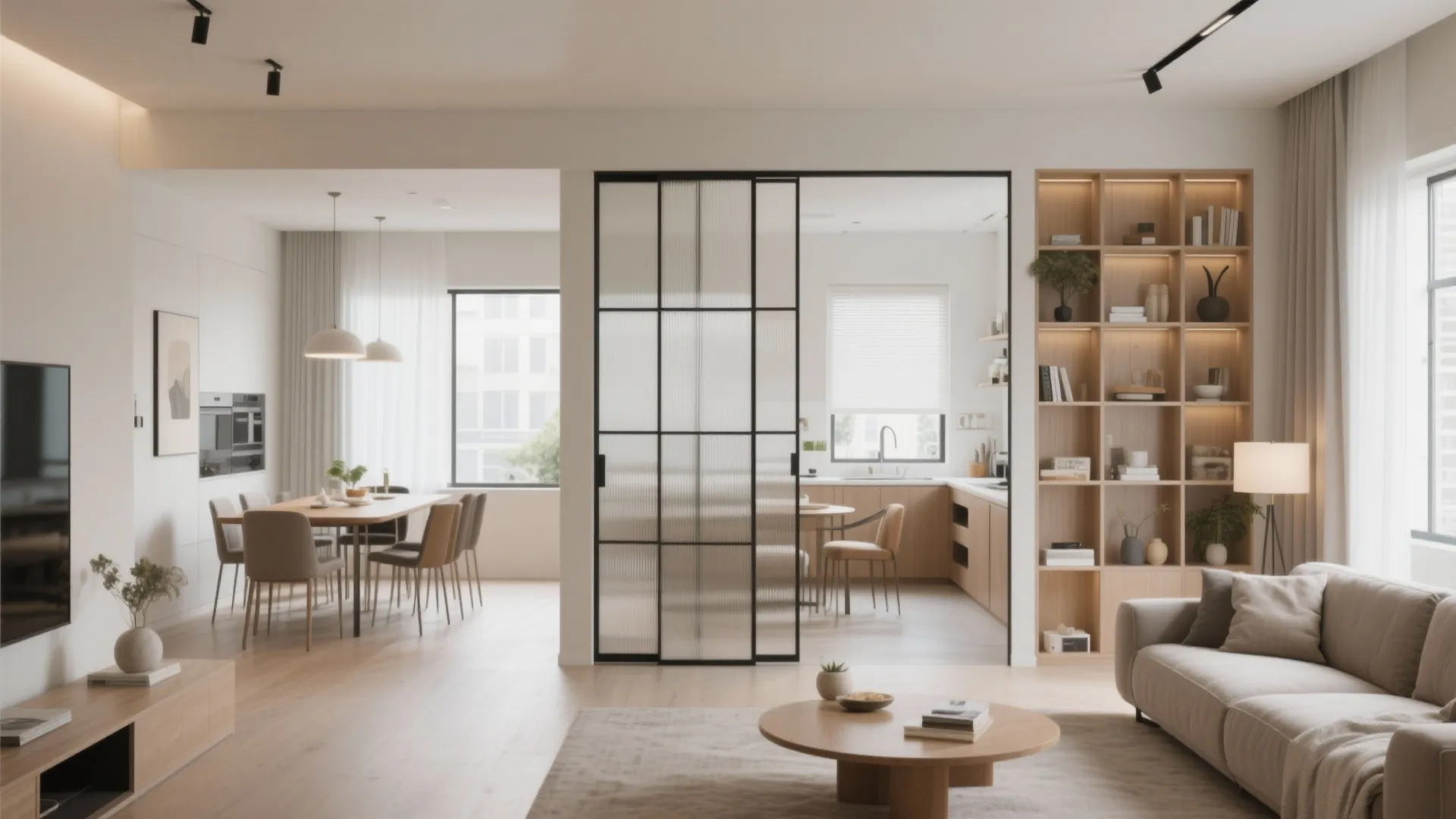 10. Flexible Dining-Living Transitions