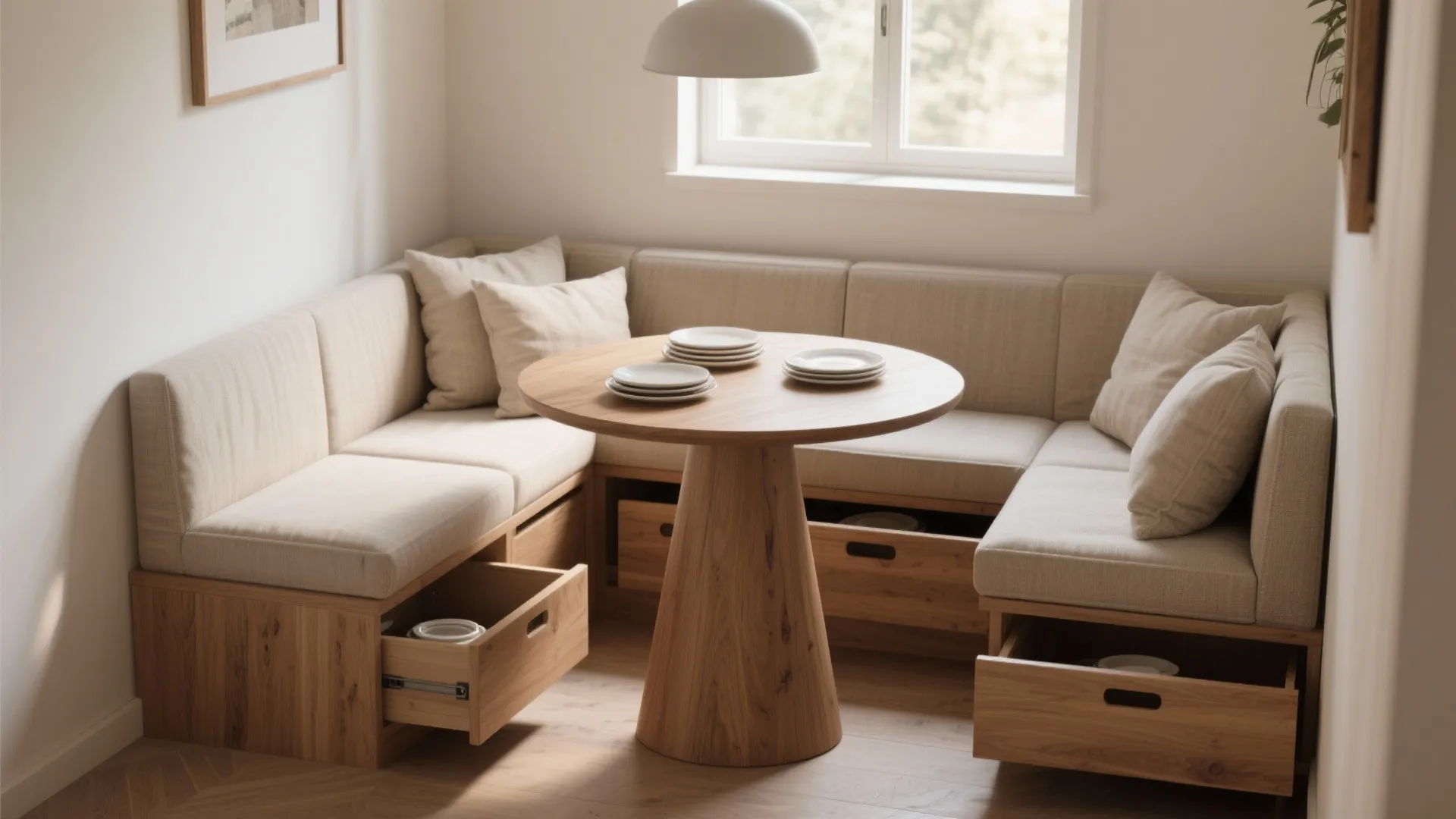 1. Multi-Function Dining Nook