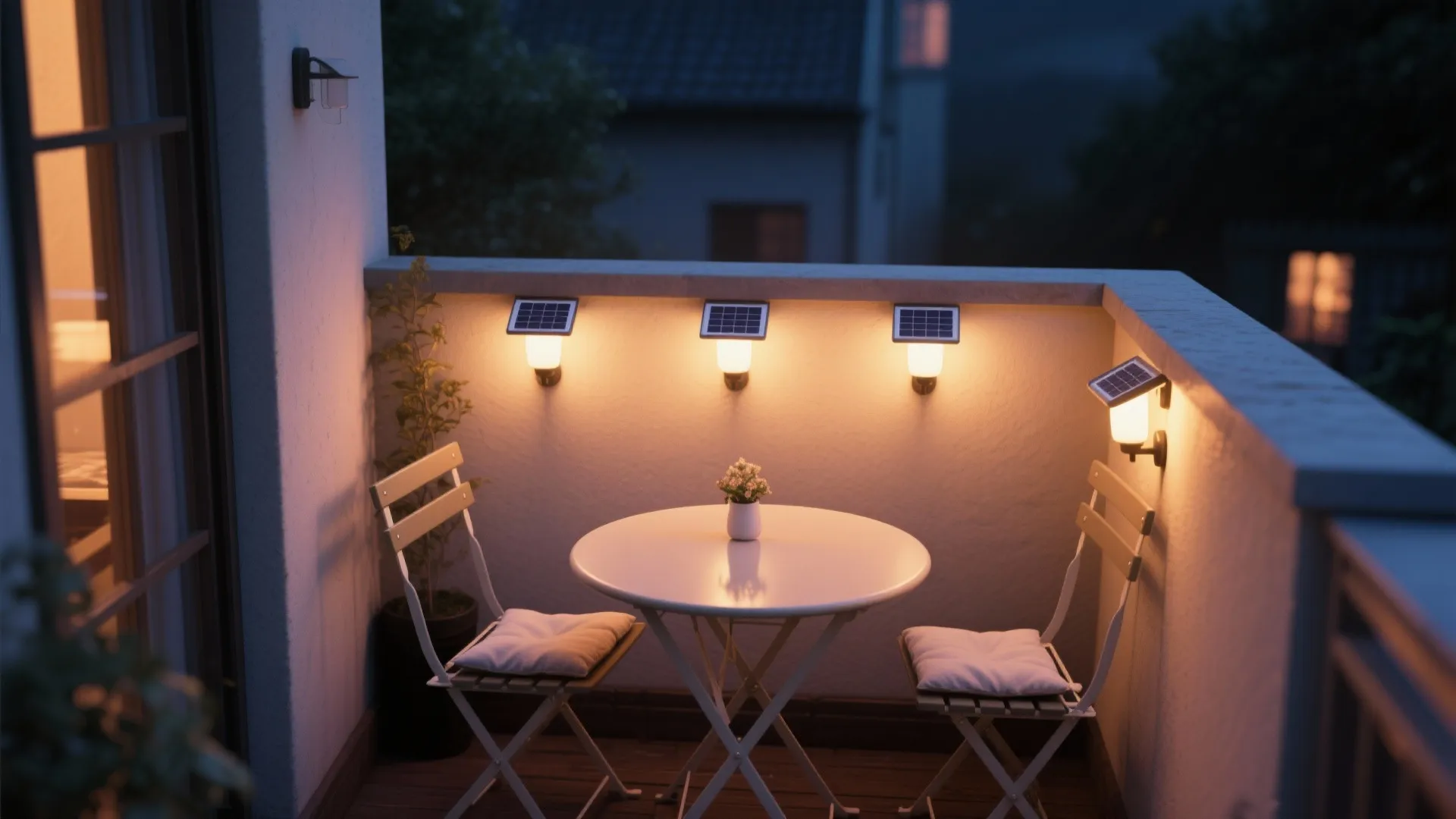 3. Define outdoor dining nooks with clustered fixtures